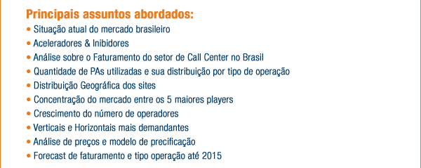 Brazil Call Center Services 2011 
