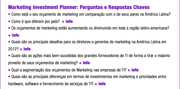  Marketing Investment Planner 2012
