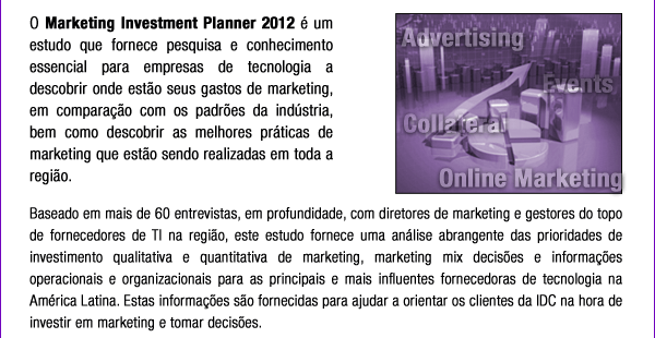  Marketing Investment Planner 2012