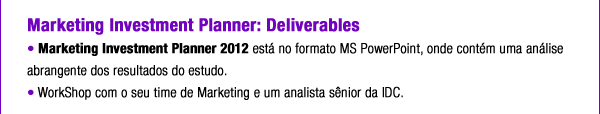  Marketing Investment Planner 2012