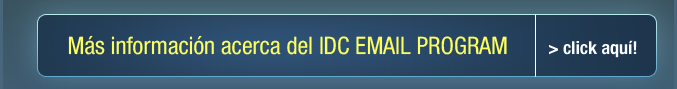 IDC EMAIL PROGRAM: IDC le garantiza llegar a la audiencia correcta con el contenido adecuado.