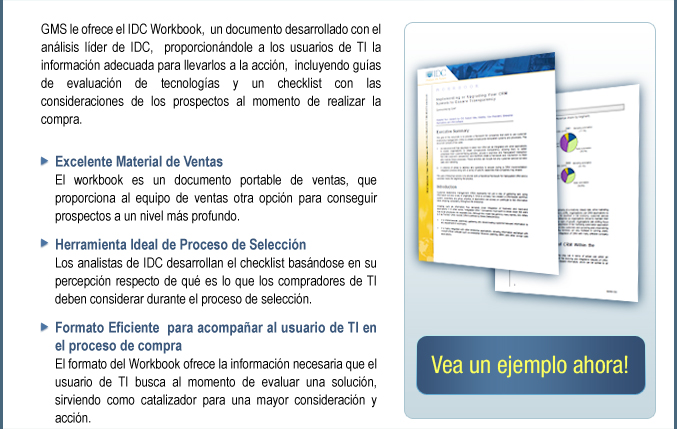 IDC WORKBOOK | Lleve a sus prospectos a las accin con el IDC Workbook